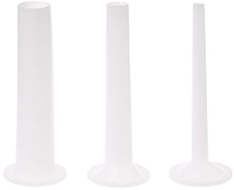 SUCHUANGUANG 3Pieces Plastic Sausage Filling Stuffing Tube For Handmade Meat Grinder Stuffer 5#