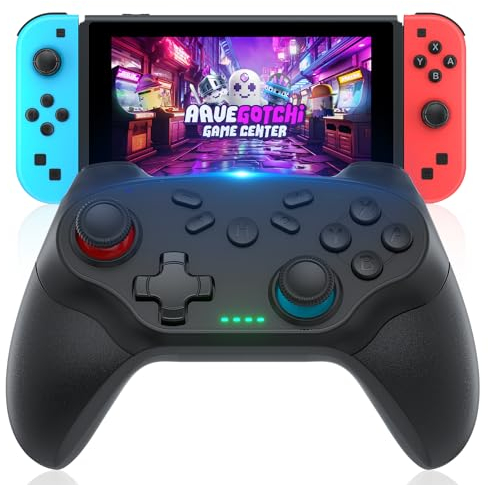 Lapezei für Switch Controller, Wireless Gamenpad für Switch OLED Lite, Turbo und Doppelvibration, 8 Stunden Lange Akkulaufzeit, Geeignet für den Einsatz zu Hause und unterwegs