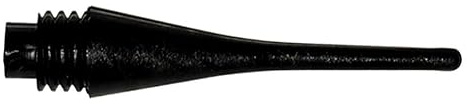 Generisch Soft Dartspitzen Premium 1/4 BSF Großgewinde 500 Stück Schwarz