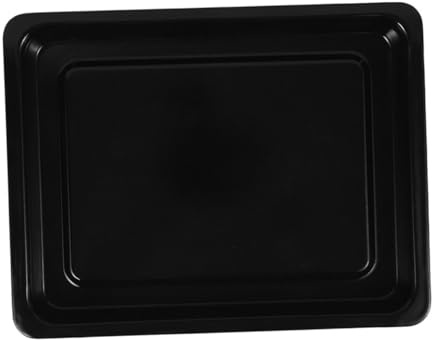 HAKIDZEL Emaillierte Bratform Backblech Aus Emaille 34x26x2,5cm Rechteckige Ofenform Für Kuchen Pizza Snacks Vielseitig Einsetzbar Für Backofen Und Induktionsherd