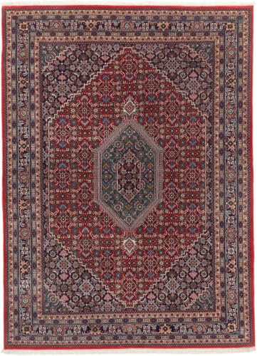 Nain Trading Indo Bidjar 171x237 Handgeknüpft Orientteppich Teppich Wolle Indien