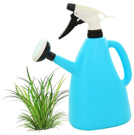 Mipcase Regadera Pulverizadora 1l de Plástico Spray Ajustable para Plantas y Flores Color Aleatorio