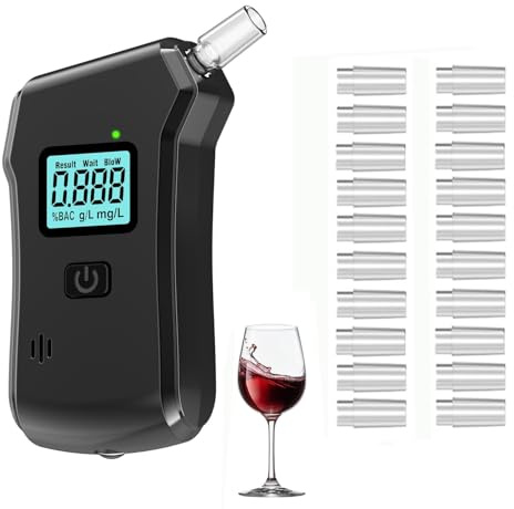 Merwlukt Alkoholtester, Polizeigenau Promillemessgerät Alkohol Tester