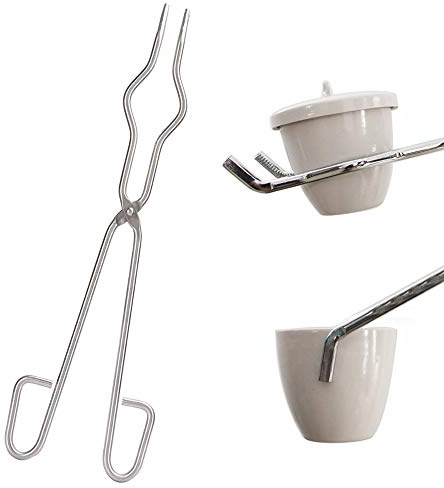 Jelquix 40 Cm Degeltång i Rostfritt Stål, Kraftig Klämma för Laboratoriebruk, Halkskydd, Ergonomisk Design