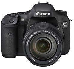 Canon EOS 7D Digital SLR Camera (Inc EF-S 15-85mm f, 3.5-5.6 IS USM Lens Kit) (Renewed)
