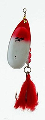 Mepps Aglia Extra Gross Spinner rot/Weiss Gr 7