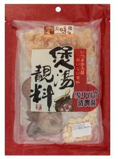 Yummy House Dried Lily Bulb with Snow Fungus Soup 115g (6 Pack)