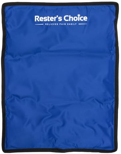 Gel Soft Flexible Ice Pack for Injuries Reusable - (Large: 11x14.5) for Hip, Shoulder, Knee, Back - Comfy Cold Pack Compress for Swelling, Bruises, Surgery