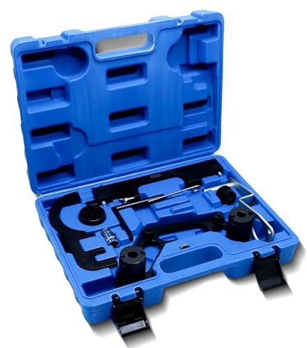 CCLIFE Juego de herramientas de ajuste del motor para bloqueo del cigüeñal, herramienta de bloqueo de árbol de levas, herramienta de bloqueo de cadena – Compatible con modelos BMW N47 N57 N47S N57S 1