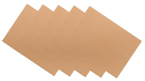 Lurrose 5blätter Dicker Malkarton Aus Kraftpapier Für Zeichnen Skizzieren Und Ölmalerei Zum Bedrucken Für Diy-projekte Geeignet Ohne Fusseln