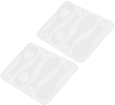 2pcs Silicone Trolley Token Mold for Key Chain Ornament Making