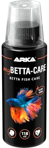 Kampffisch Pflege Aquarium 118 ml - myBetta-Care Pflegemittel für Betta | Kampffischpflege, fördert Vitalität, Farben, Immunsystem, schützt Kiemen, Schleimhäute, Flossen, Betta splendens, Süßwasser