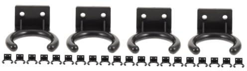 TOYANDONA 4sets Microphone Wall Hanger Mic Hook Holder for Ktv Home Studio Microphone Hanging Racks Mic Clip for Gaming Reliable Stand Storage