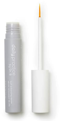 Daily Practice by Dr. B Lash Serum - Eyelash Growth Serum with Peptides, Biotin, Niacinamide & Hyaluronic Acid - Paraben-Free, Phthalate-Free, Hydrating Formula - 4ml
