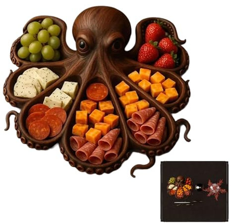 Bandeja De Quesos para Aperitivos Y Meriendas Plato De Charcutería con