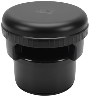 SHMOX Air Admittance Valve – Push Fit Air Admittance Valve 110mm for Efficient Plumbing Ventilation (Black)