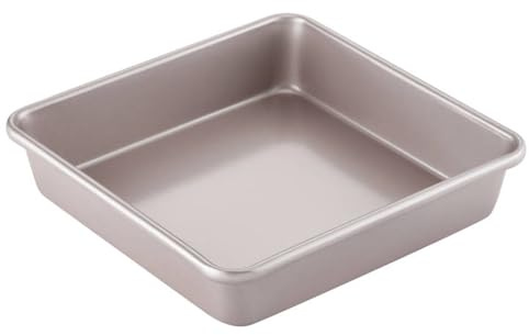 CHEFMADE Square Cake Pan, 9-Inch Bakeware Non-Stick Heavy Duty Carbon Steel Pan Deep Dish Oven Baking Mold Baking Tray Ovenware for Cakes, Bread, Pizza, Cookies