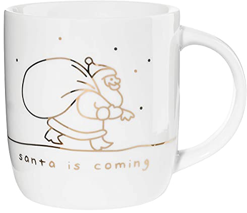 ASA 18065414 linia Becher mit Henkel, Fine Bone China, 9,4cm