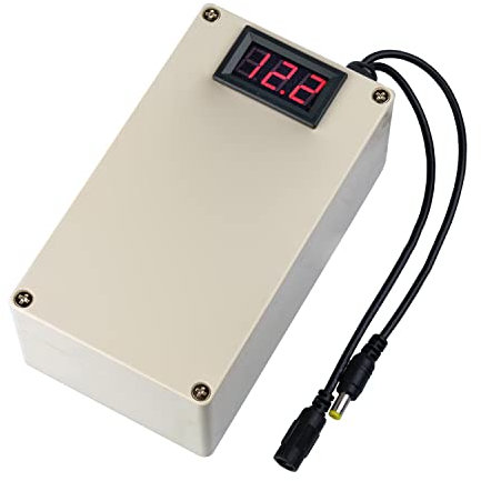 HJGHY 12 Volts Batterie au Lithium 12V 30000mAh 20000mAh 10400mAh Batterie Li-ION polymère avec boîtier étanche et Protection BMS Utilisation pour Batterie de Remplacement de Moteur,12v,30Ah