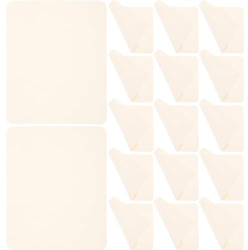 HOODANCOS 20pcs Pottery Trimming Cloth for Clay for Smoothing Pot Edges for Crafts and Ceramics Lightweight and Tools