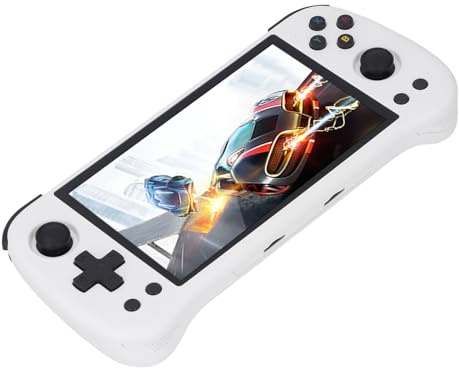 X55 Handheld-Spielekonsole, 5,5-Zoll-IPS-Bildschirm, Retro-Handheld-Spielekonsole, Unterstützt Mehr Als 30 Simulatoren, Tragbarer Game-Player für Kinder (16G und 128G)