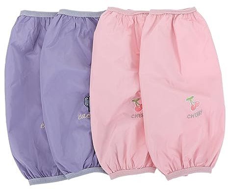 BELLIFFY 2pairs Sleeves Kitchen Oil-resistant Sleeves for Cooking Hotel Kitchen