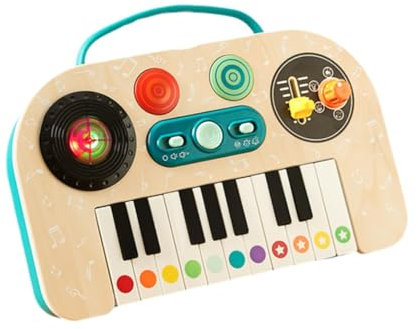 Milageto Ensemble de jouets de piano DJ pour enfants, jouets musicaux pour bébés à partir de 6 mois, cadeau pour garçons et filles