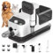 Amicura P1 Toelettatura e Aspirapolvere a Vuoto per Animali Domestici 15000Pa, Tosatrice per Cani e Gatto Pelo Lungo Professionale, 5 Strumenti per la Toelettatura, Contenitore Della Polvere da 1,8L