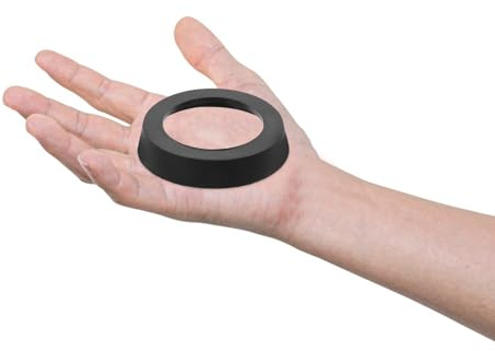Pumpenbecher 6 Stück für 75mm Druckbrunnenpumpen Schwarz | Gummi Ausführung, für Wasserpumpe, Passend zu Zubehör und Ersatzteilen