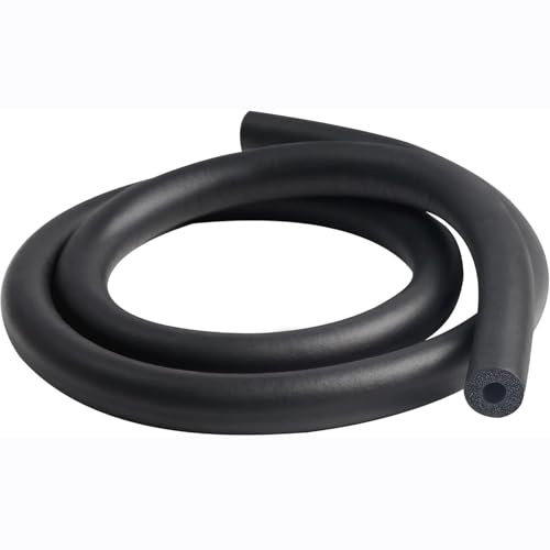 Rohrisolierung Schaumstoff Hitzebeständige, Heizungsrohr Lsolierung Stärke 9/15/20mm, Länge 1,8 m für Heizungsrohr Kupferrohr Fitnessgeräte, Wasserdicht, ID 20 43 76 90 mm(ID13mm XT9mm XL1.7m)