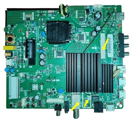HK.T.RT2851P739 Intelligentes 4-Core-WiFi-Netzwerk-TV-Motherboard, physisches Foto, gut getestet, mit drei verschiedenen Schnittstellen(1TUNER)