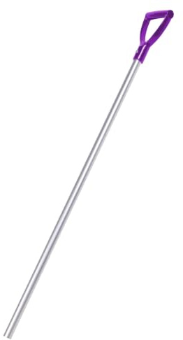horizont Aluminiumstiel für Kunststoff-Schwedengabel (115 cm) - lila – Robuster Stiel für Bollengabel Pferde mit 26 mm Durchmesser, Pferde- und Stallzubehör