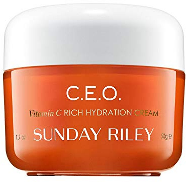 Sunday Riley C.E.O. Vitamin C Rich Hydration Cream Face Moisturizer