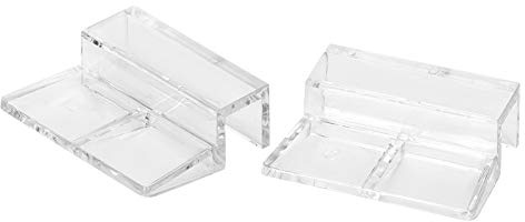 20 st akvarieglas skyddsklämma akrylhållare stödklämma tillbehör för akvarium akvarium akvarium (5 mm)