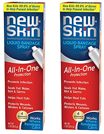 New-Skin Liquid Bandage Spray, 1 Ounce (Pack of 2) - Packaging May Vary