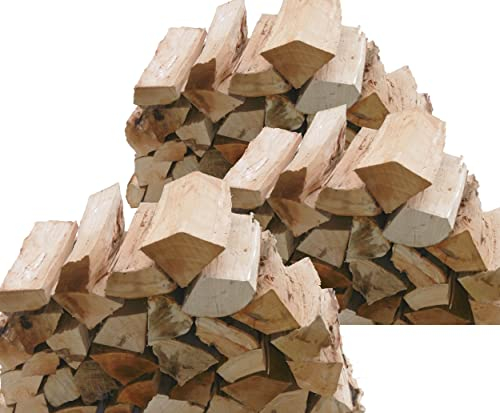 90 kg splintfreies Brennholz Reine Buche, Kaminholz Holz Feuerholz aus Buche für Kaminofen Feuerstelle Ofen Herd