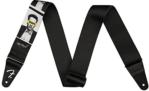Fender® »JOE STRUMMER KNOW YOUR RIGHTS STRAP« Polyester Gitarrengurt - 5cm Breite