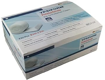 Holthaus YPSIFORM Polsterbinde, 6 cm x 3 m, Klinikpackung à 6 Binden
