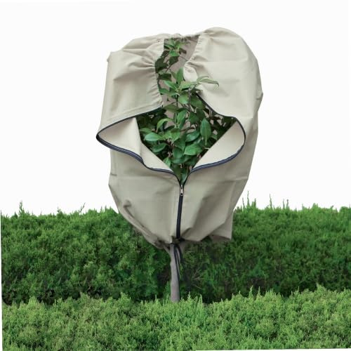 WERKA PRO Housse d'Hivernage pour Arbustes et Végétaux Ø200 x 300 cm Beige | Polypropylène, respirant, durable, stable, usage jardin et extérieur, protection contre le froid et le gel, Ø200cm x hauteur