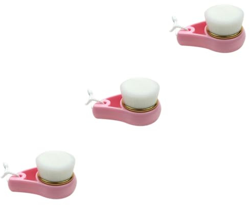 DOITOOL 3St bad bürste Hautpflege-Tools Gesichtsreinigung Porenreiniger-Peeling Reinigungswerkzeug Reinigungsbürste Werkzeuge zur Gesichtspflege das Gesicht Wäscher handhaben