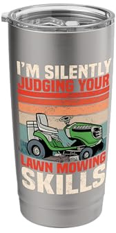 Lawn Mower Mowing Grass Cutter Lawnmower Rotary Yard Garden Stainless Steel Insulated Tumbler