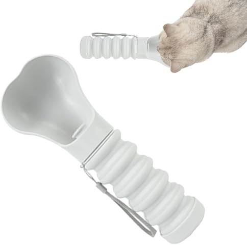 Botella de agua portátil para perro, cuenco de silicona para perros | Vaso plegable para perros - Dispensador de agua suave y impermeable para mascotas, accesorios para caminar para perros, distri