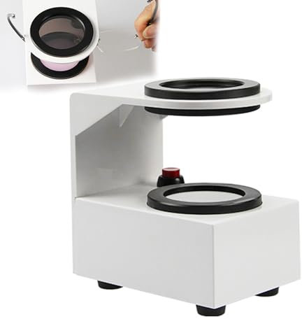LHQYA Polarizing Stress Tester, Lens Stress Tester, Uniform Light Without Astigmatism/6 Excellent Functions/timer Switch, Used In Eye Hospitals