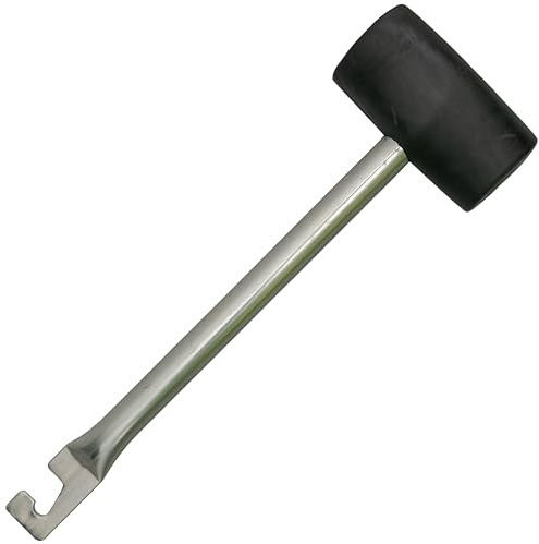 AP Supplies Rubber Mallet, Metal Handle, Hook