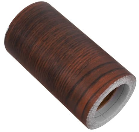 FUNOMOCYA Wasserdichtes Selbstklebendes Holzmaserung-klebeband Breit Rolle Pvc-material Einfach Zuschneidbar Für Möbel Wände Böden Dekorative Reparatur Und Holzoptik Renovierung