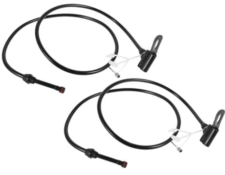 iplusmile 2pcs High Pressure Bike Tire Pump Extension Hose Connect Pipe for Bicycle Inflation Cycling Air Pump Adapter for Presta and Valves