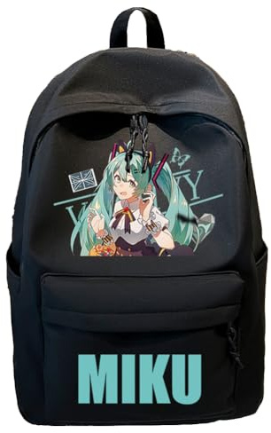 Zhongkaihua Miku Anime bedruckter Rucksack, Schultertasche, Schultasche, großes Fassungsvermögen, Laptop-Rucksack (30 x 14 x 43 cm), Typ 8, 30*14*43cm