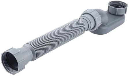 1 tuyau de vidange rétractable universel pour baignoire, siphon extensible, tuyau de descente flexible pour baignoires, lavabos, douches