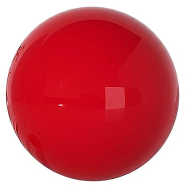 Sfera decorativa da giardino, sfera cava a specchio, decorativa for ornamento da esterno, 120 mm, rossa, 2 pezzi
