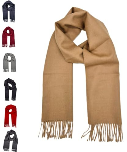 Kremstal Alpakahof Baby Alpaka Schal – 100% Alpakawolle – 180 x 30cm – weich, warm & sanft zur Haut – eleganter Wollschal für Damen & Herren – temperaturregulierend, atmungsaktiv & unisex